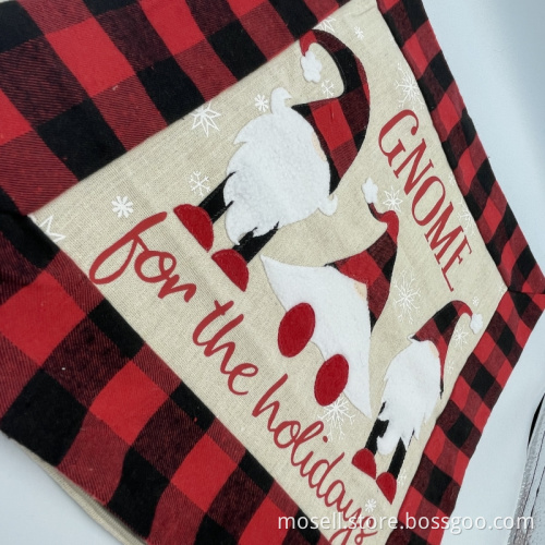 Perlindungan kusyen sofa persegi untuk Krismas